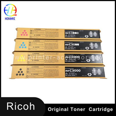 Ricoh IMC3000 IMC3500 842255 842256 842257 842258 के लिए 4 मूल टोनर कारतूस सेट