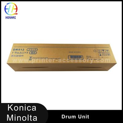 Konica Minolta bizhub के लिए ब्लैक ड्रम यूनिट C224 C224e C284 C284e C364 C364e C454 C454e C554 C554e DR-512 DR-512C A2XN0TD