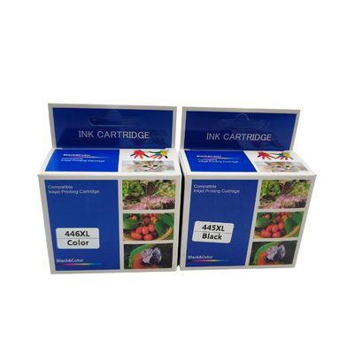 Canon MG2440 MG2540 MG2540S MG2545S MG2940 MG3040 IP2840 MX494 TR4540 TS204 TS304 TS3140 T53340 प्रिंटर के लिए स्याही कारतूस 445XL 446XL